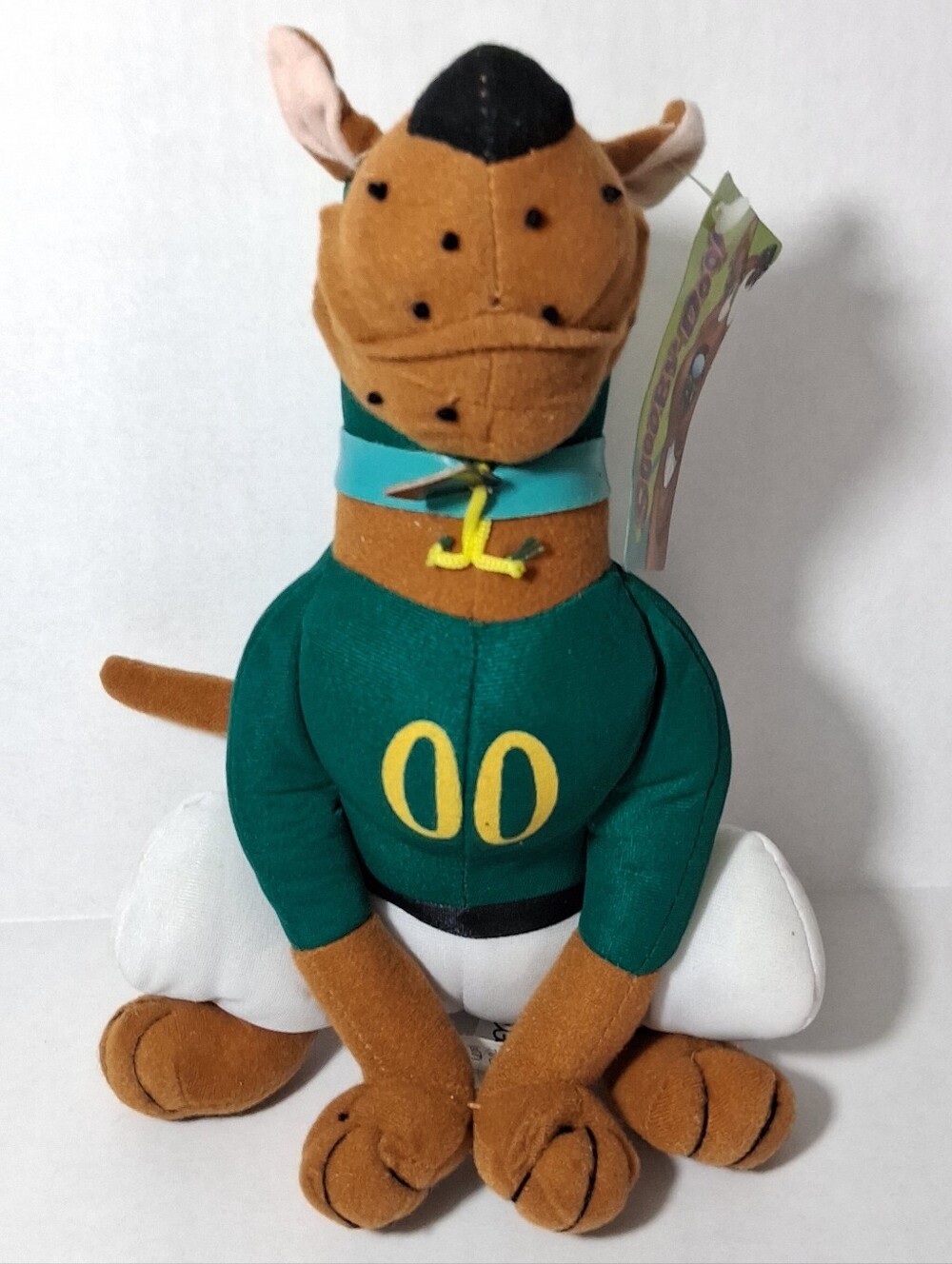 Cartoon Network Scooby-Doo Dog Plush Toy Brown, White and Green Character